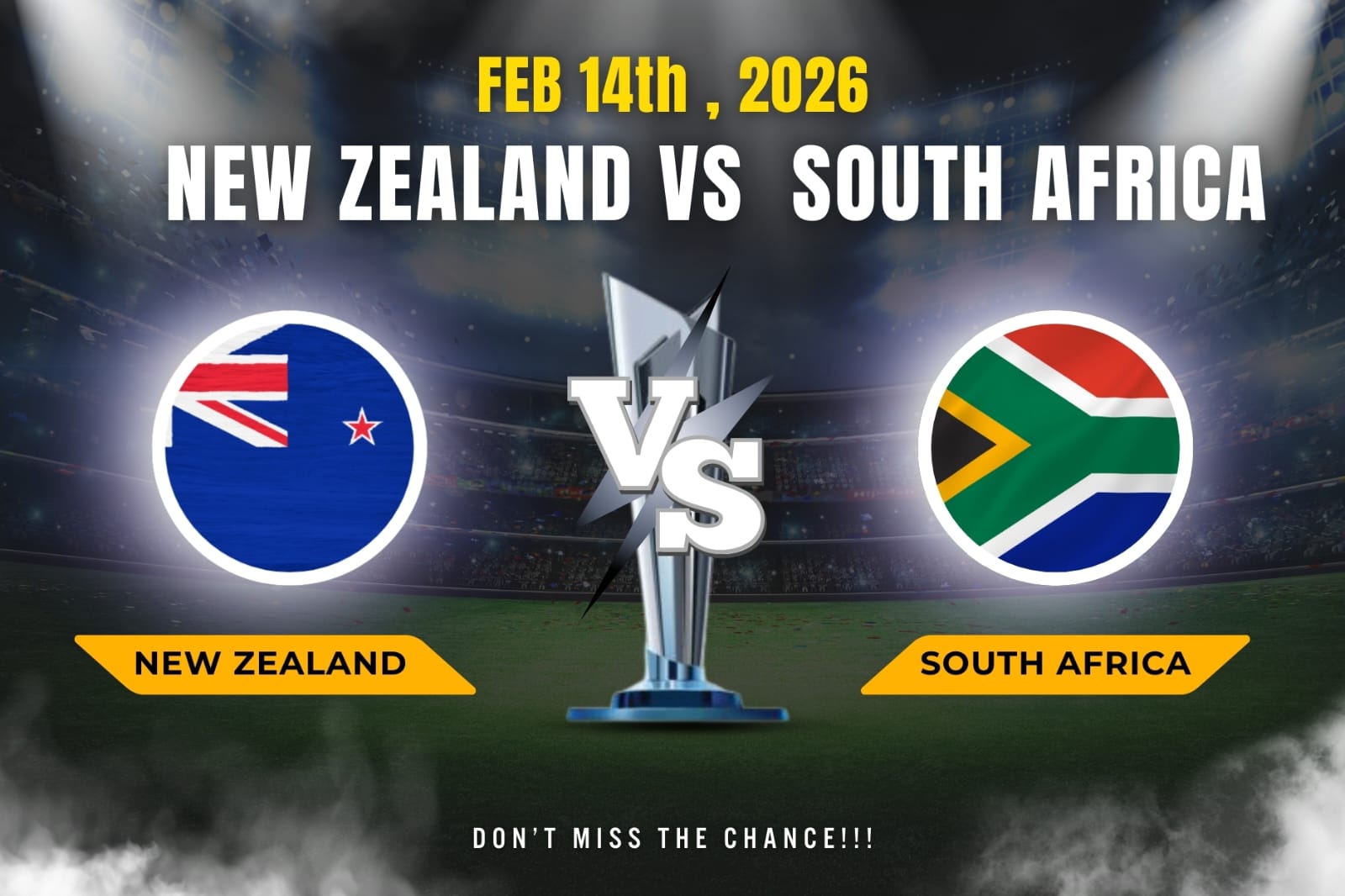 New Zealand vs South Africa