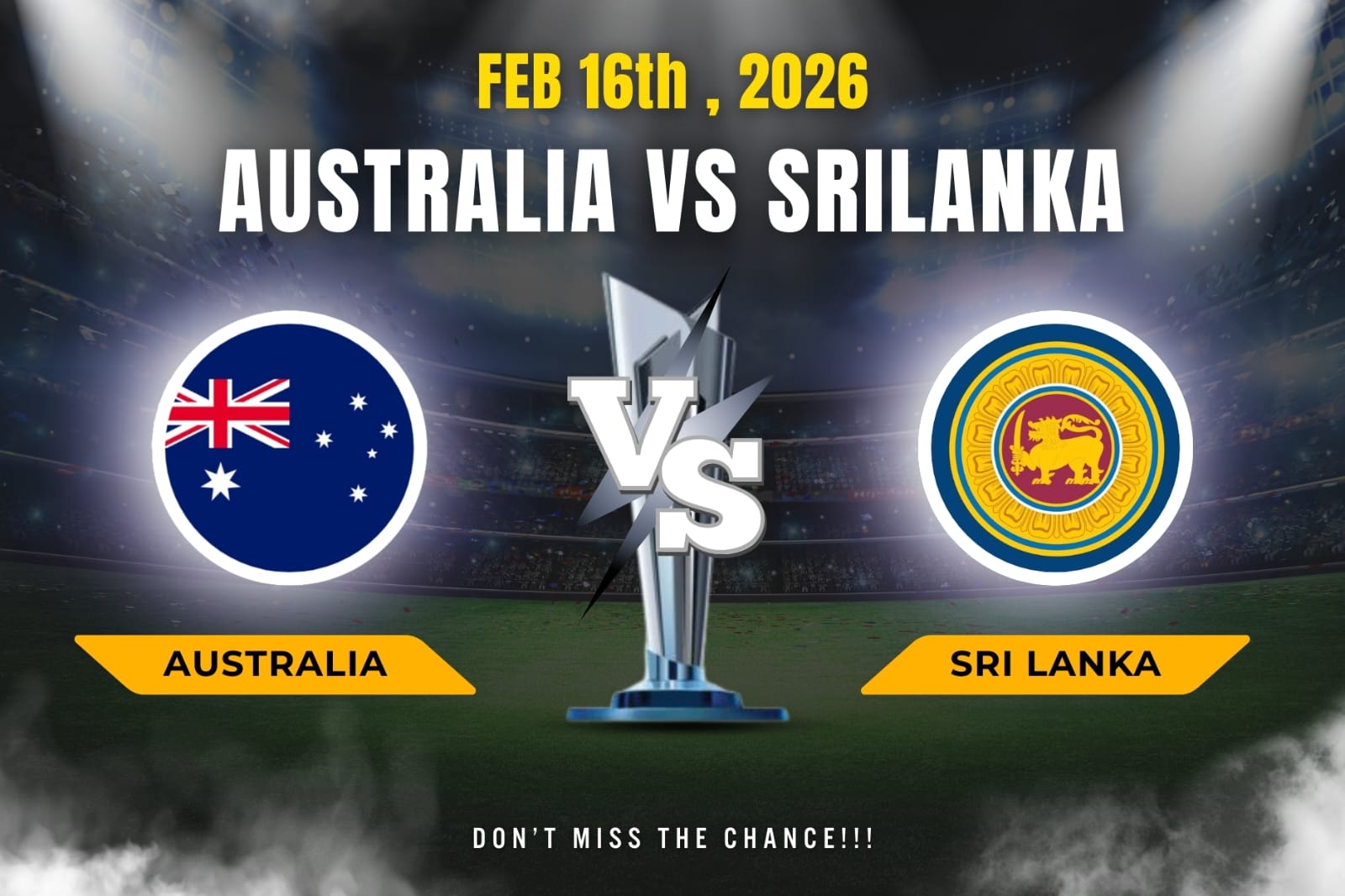 Australia vs Sri Lanka