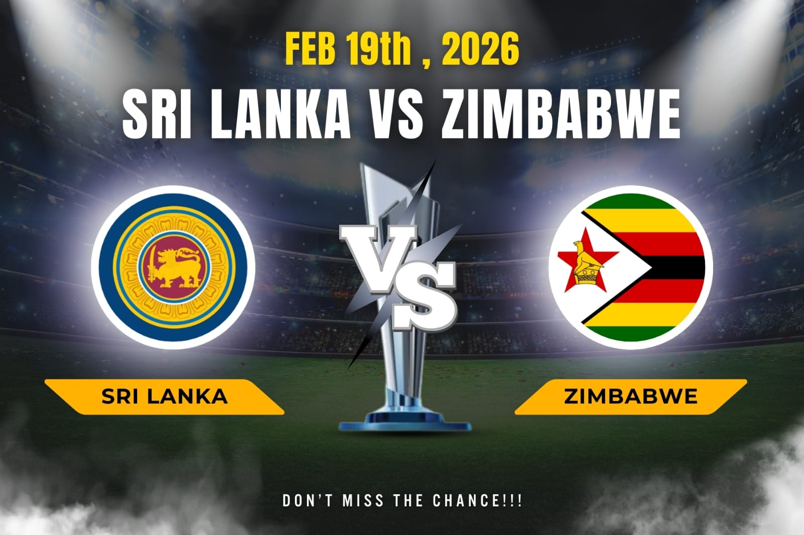Sri Lanka vs Zimbabwe
